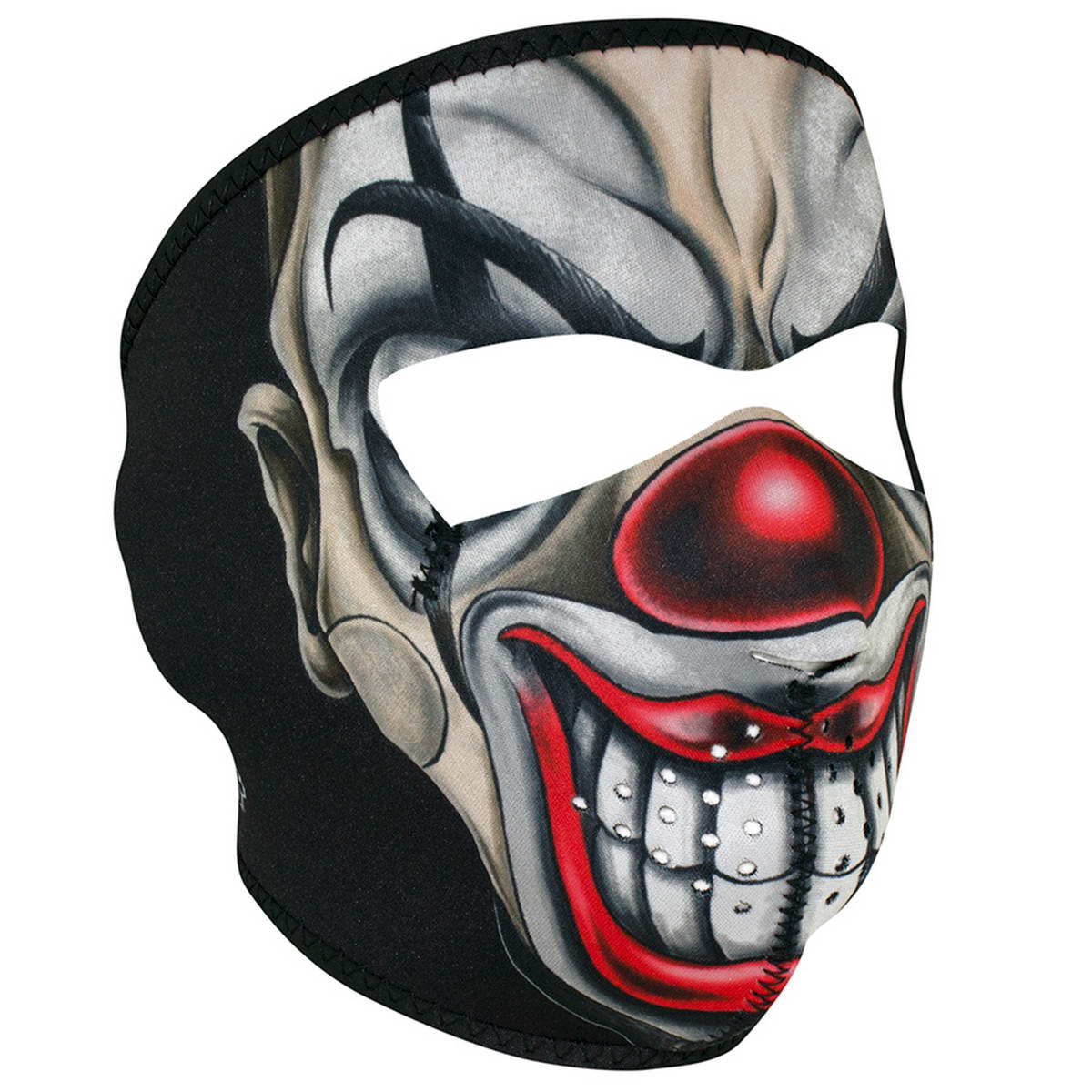 wnfm411.media_.zan_.01.jpg ZanHeadgear WNFM411 Neoprene Chicano Clown Full Face Mask - Image 1